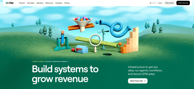 Clay homepage