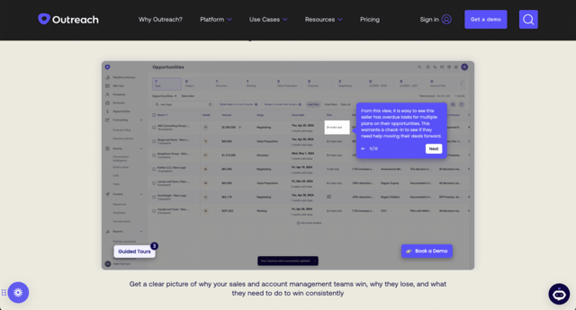 outreach.io sales execution platform for email outrach