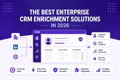The Best Enterprise CRM Enrichment Solutions in 2026