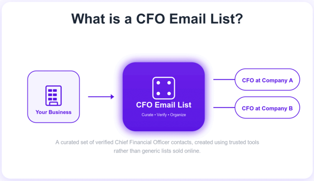 What is a CFO Email List ( )