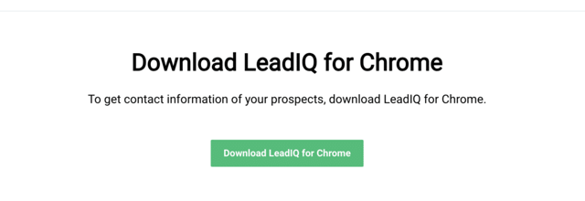 télécharger l'extension Chrome Leadiq gratuitement