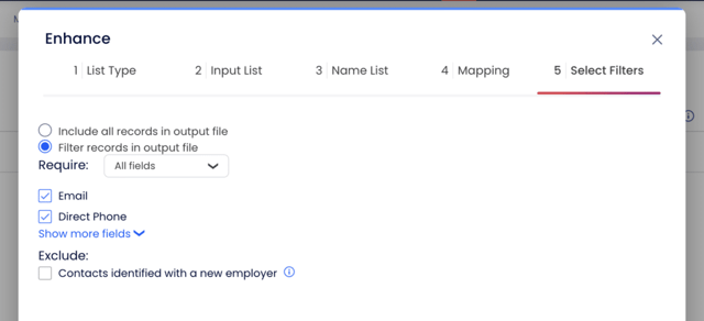 upload lead lists and get emails phone numbers