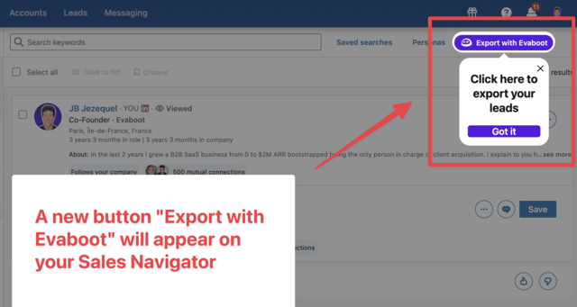 liste der linkedin-gruppenmitglieder aus sales navigator exportieren