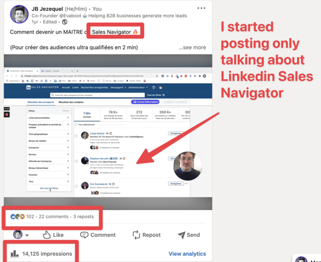 nicho de influencers en LinkedIn