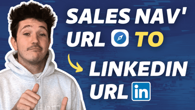 How To Convert Sales Navigator URL To LinkedIn URL in 2026?