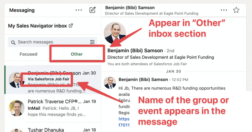 linkedin message request 1