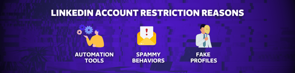 linkedin account restriction reasons