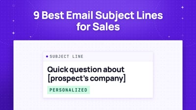 9 Best Email Subject Lines for Sales That Get Results