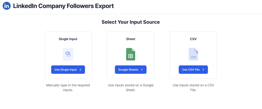 choose input source in texau 