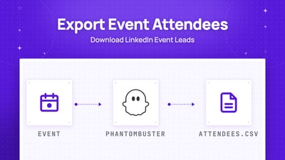 How to Export LinkedIn Event Attendees? [2026 Tutorial]