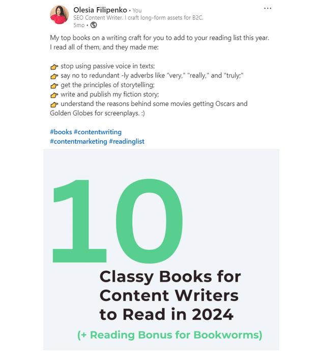Case studies example post