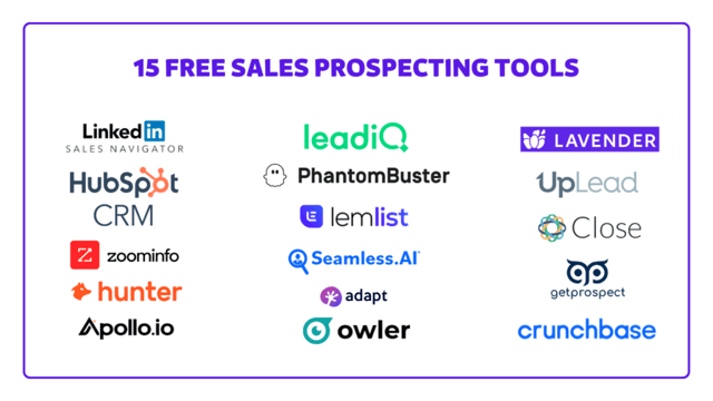 15 Free Sales Prospecting Tools