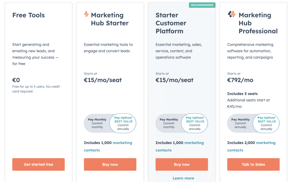hubspot crm free crm software and tools for sales teams