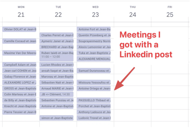 auf linkedin posten, um leads zu generieren