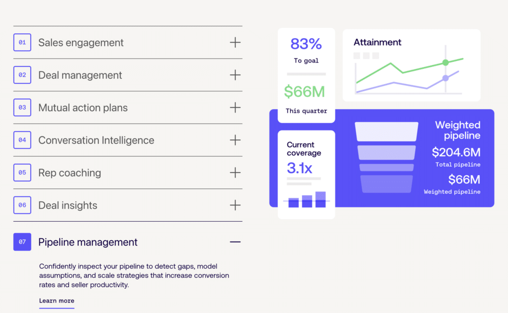 Outreach.io sales execution cold email platform featuers