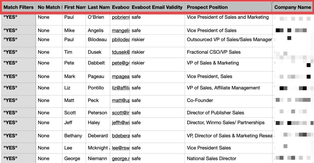 export linkedin sales navigator leas lists with evaboot