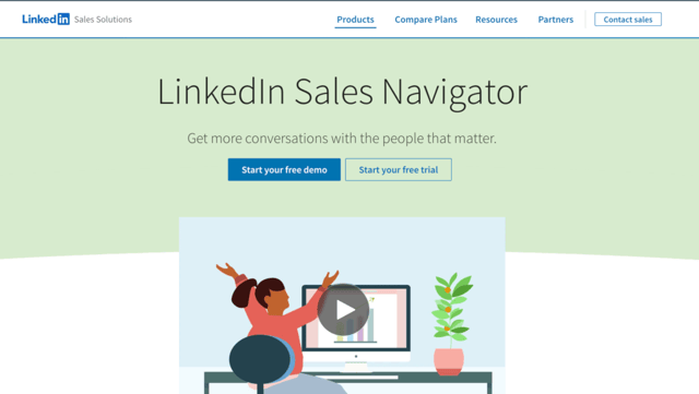 linkedin sales navigator marketing tool