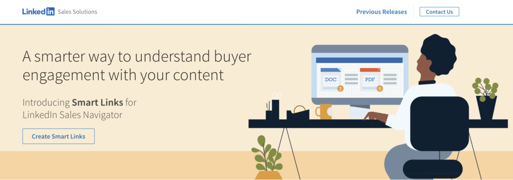 linkedin smartlink marketing tool