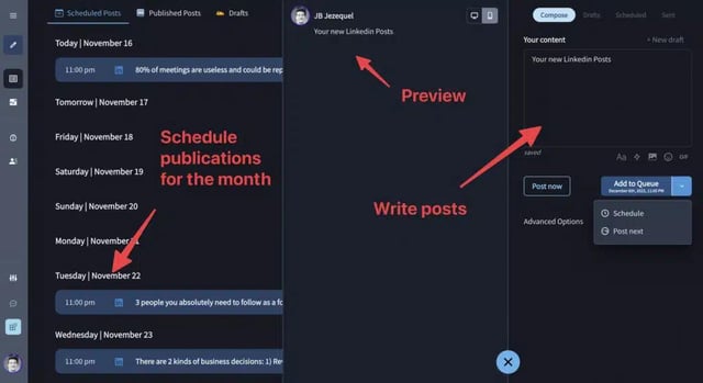 taplio features