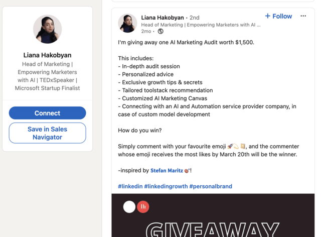 linkedin personal brand development