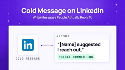 How To Cold Message on LinkedIn: 5 Templates for 2026