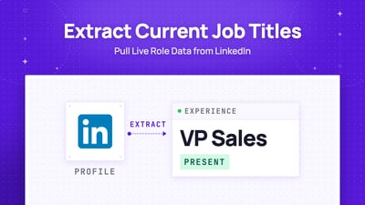 How to Extract Current Job Title from a LinkedIn Profile (2026)