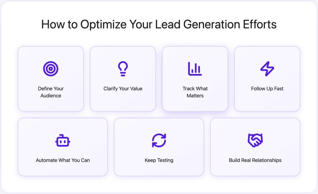 How to Implement and Optimize Your Lead Generation Efforts