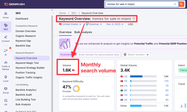 seo for real estate
