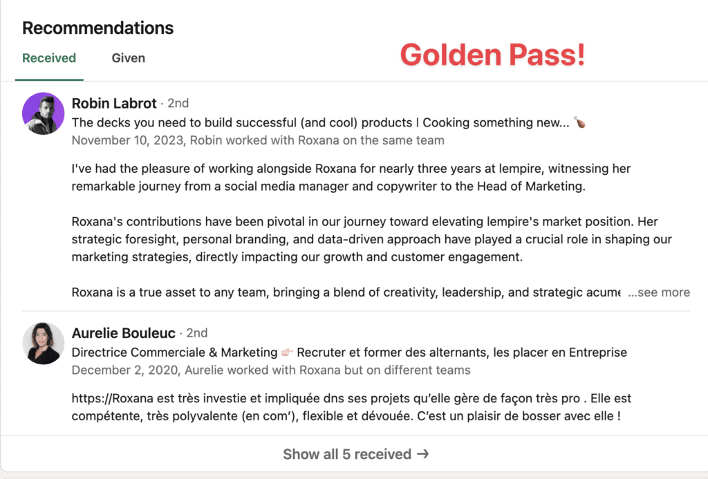 cold outreach boost your credibility with linkedin recommendations