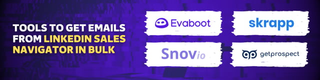 получать электронные письма от Sales Navigator в массовом порядке