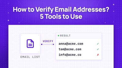 How To Verify Email Addresses? 5 Tools To Use In 2026