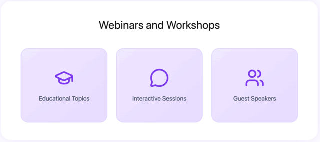 Webinars and Workshops lead generation insurance