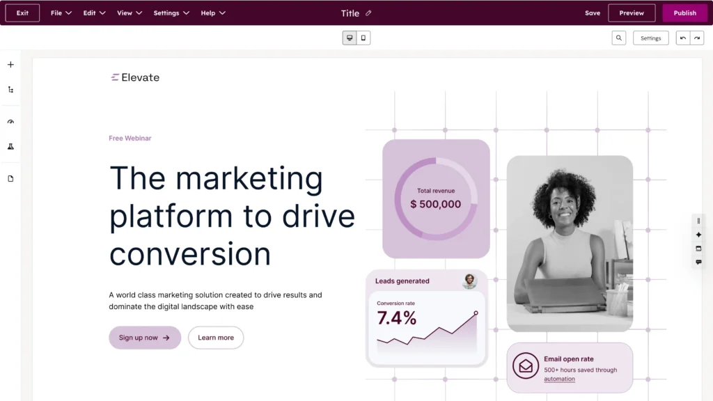hubspot content