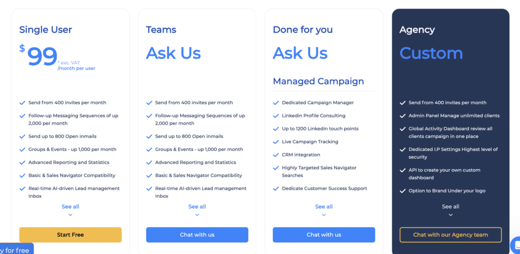 salesflow pricing