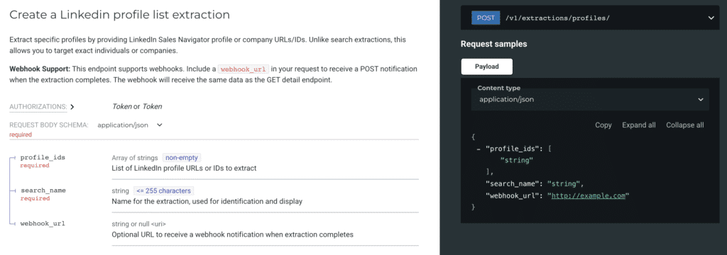 Enrich LinkedIn Profile URLs