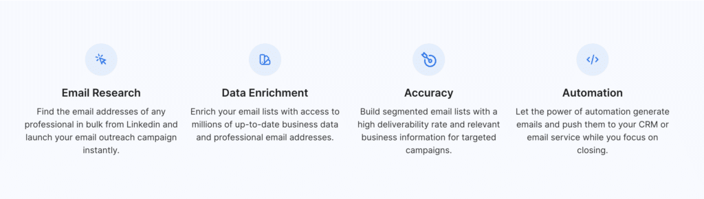 skrapp linkedin scraper features