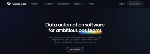 captain data linkedin scraping tool
