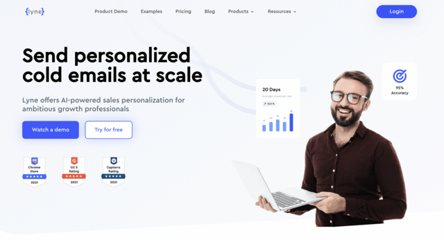 lyne.ai linkedin scraping tool