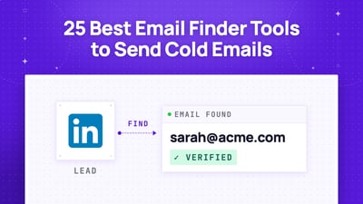 25 Best Email Finder Tools To Send Cold Emails (2026)
