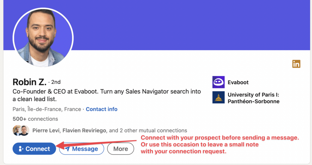 how to send connection request on linkedin