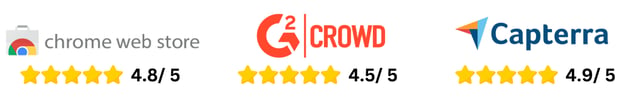 Evaboot reviews on Chrome Web Store, G2 and Capterra