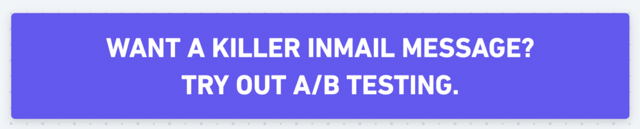 probar a/b testing para mejorar la tasa de respuesta de tus inmail