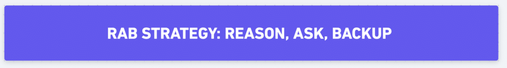 reason, ask, backup strategy effective linkedin inmail messages