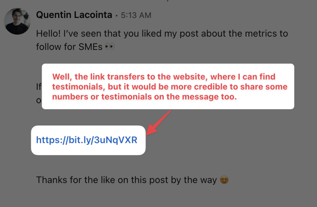 respalda tu mensaje inmail de linkedin con estadísticas