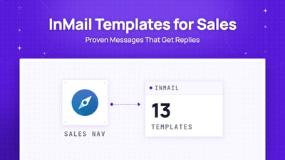 13 mejores plantillas de InMail de LinkedIn para ventas (Edición 2026)
