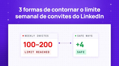 Bypass Linkedin Limitação de Convite Semanal [3 Hacks for 2026]