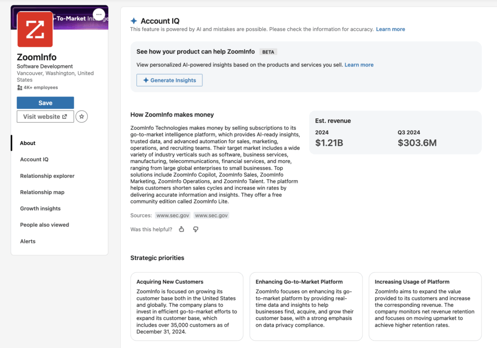 account iq sales navigator