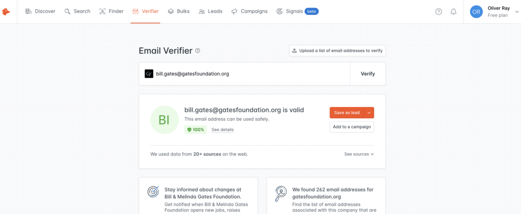  how to verify emails use huner.io to verify your emails
