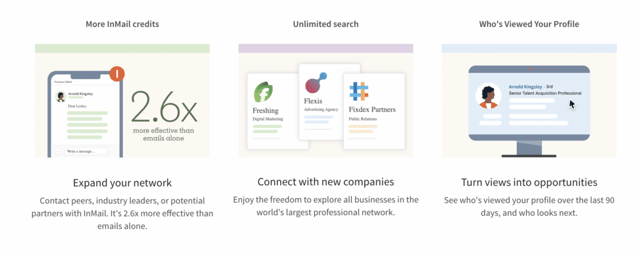 piano linkedin premium business