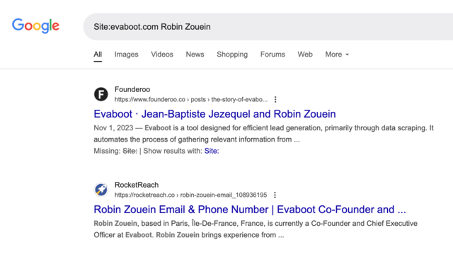 Combine LinkedIn And Google Searches